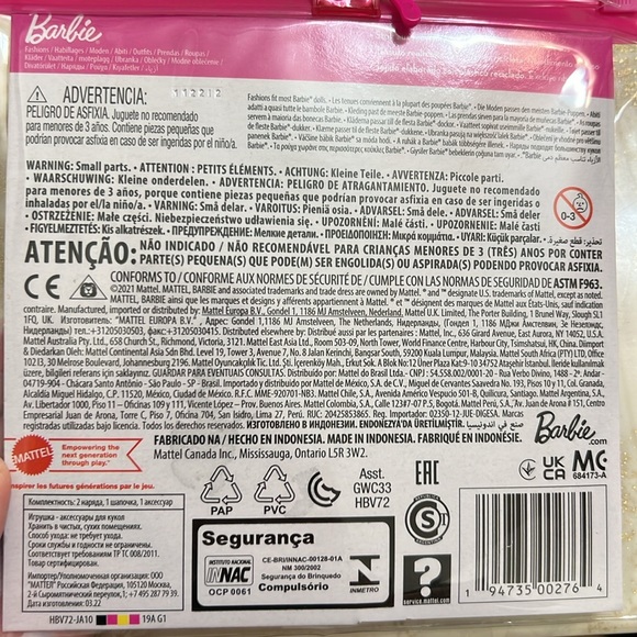 Barbie Fashion Pack Tropical Dress & Jersey - Picture 5 of 5